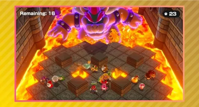 Take the fun online in Koopathlon and Bowser Kaboom Squad